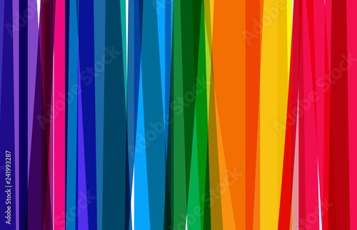 Fond bandes multicolores фототапет