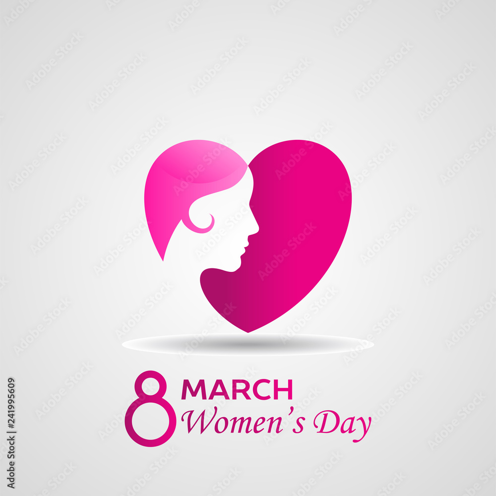 Happy Women's day vector illustration