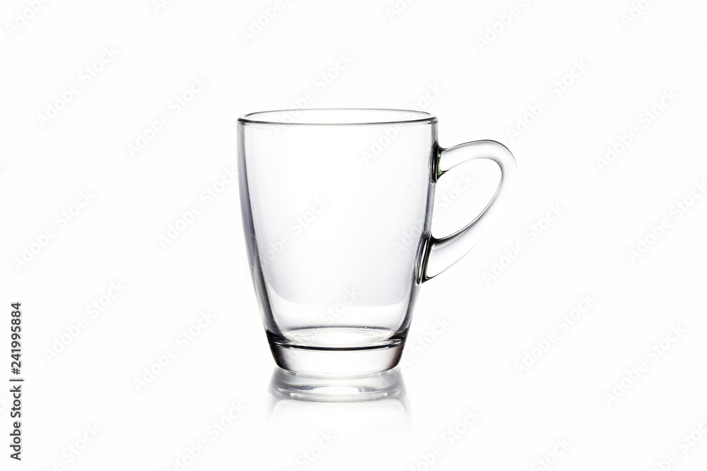 glass isolated on a white background glass isolated on a white background