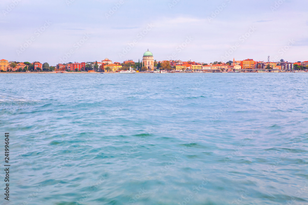 
Panoramic view of the Grand Canal in Venice