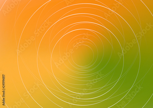 Fall circle background design