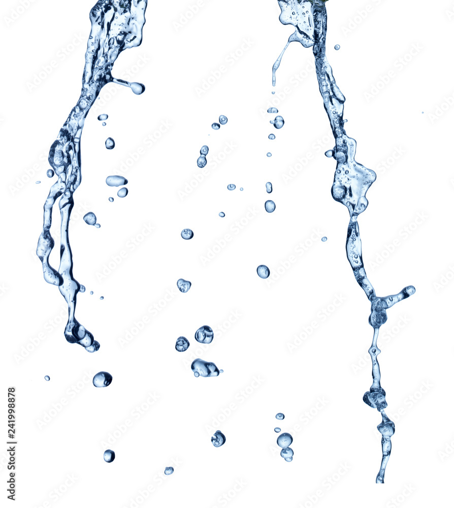water splash drop blue liquid bubble water splash drop blue liquid bubble