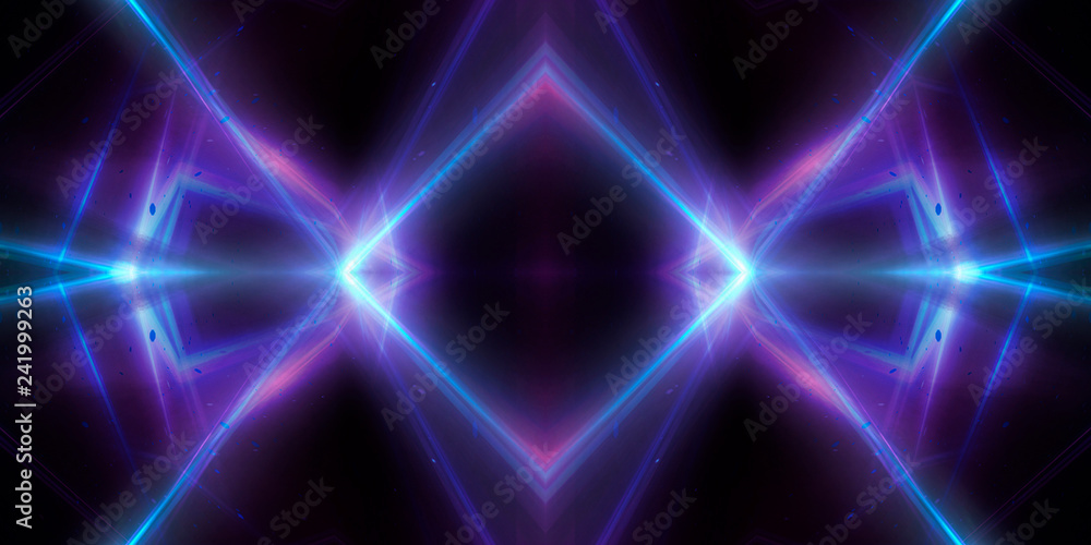 Abstract background with lines and glow Abstract background with lines and glow