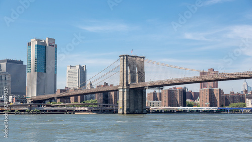 Partial view Brooklyn Bridge
