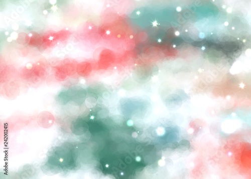 color matching pastel tone with glitter glow abstract background