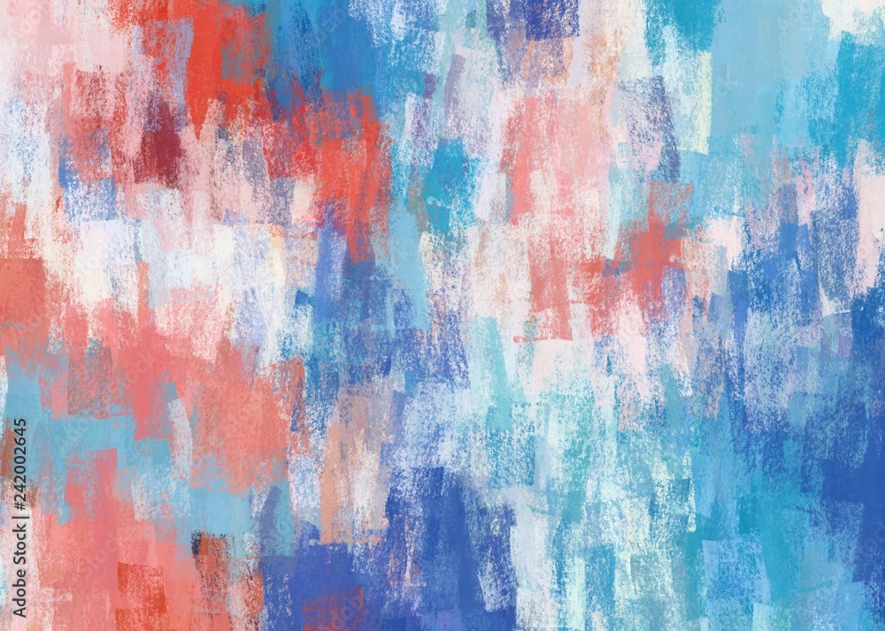 paint like illustration art abstract background - beautiful matching color