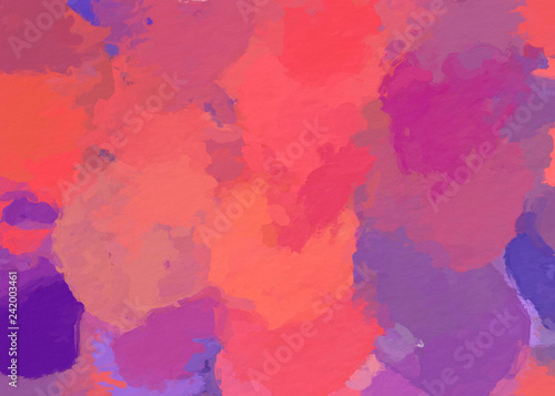 digital paint illustration art abstract background - beautiful matching color © QuietWord