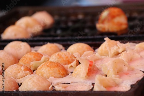 Takoyaki is Japanese snack