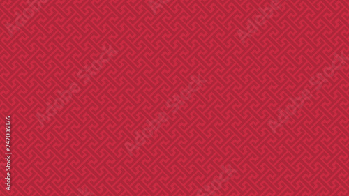Chinese geometric pattern for banner or poster. Chinese New Year background. Vector illustration