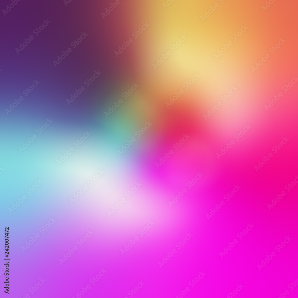 Rainbow colors blur