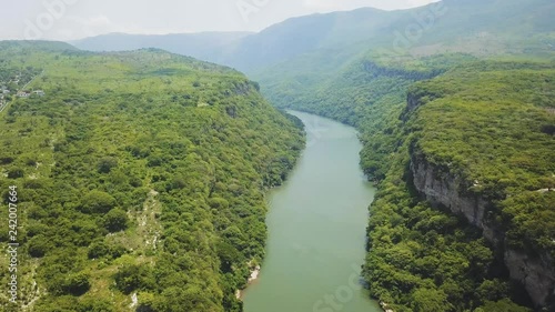Sumidero Canyon in Chiapas Mexico