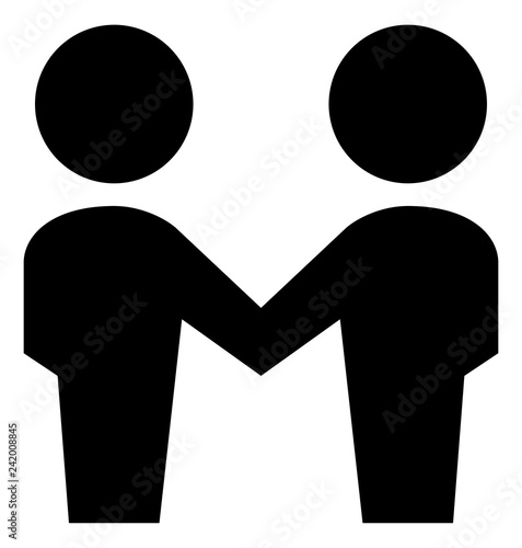 People Shaking Hands Icon