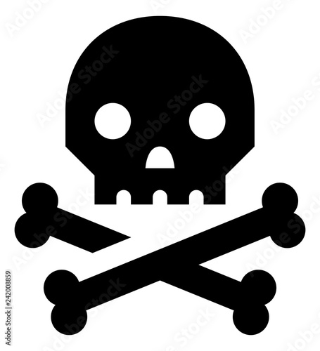 Pirate Skull Crossbones Icon