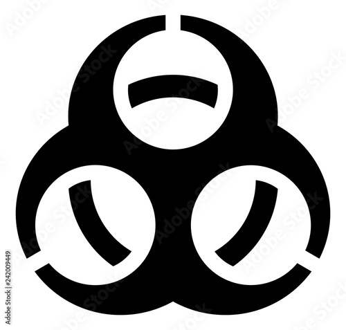 Biohazard Epidemic Warning Icon