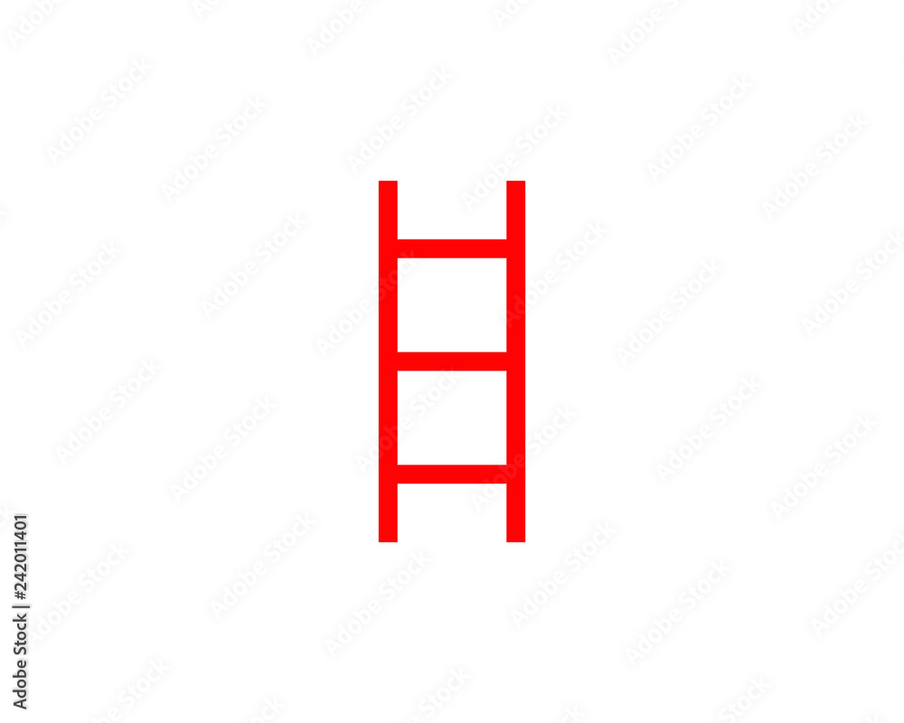 Stairs logo illustration