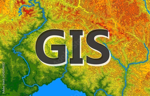 Geographic information systems, gis, cartography and mapping. Web mapping photo