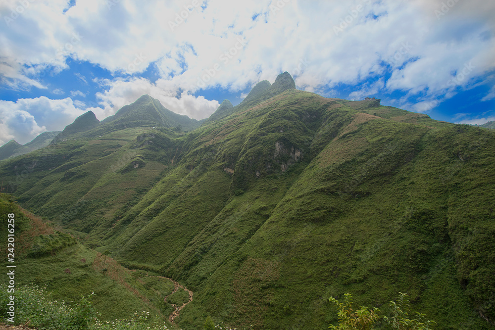 Obraz premium Ma Pi Leng Pass Vietnam, location Ha Giang 
