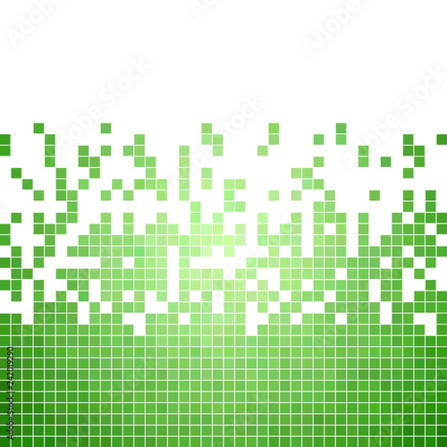 abstract vector square pixel mosaic background