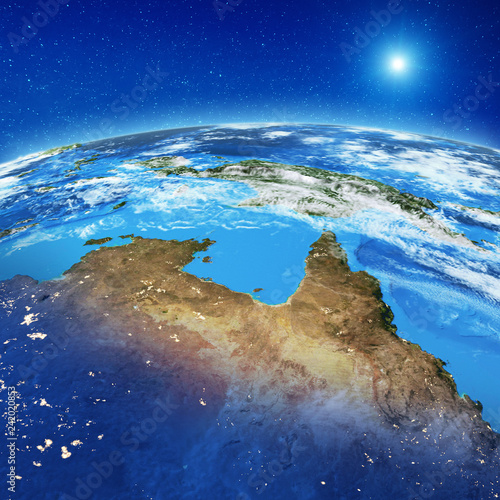 North Australia from space