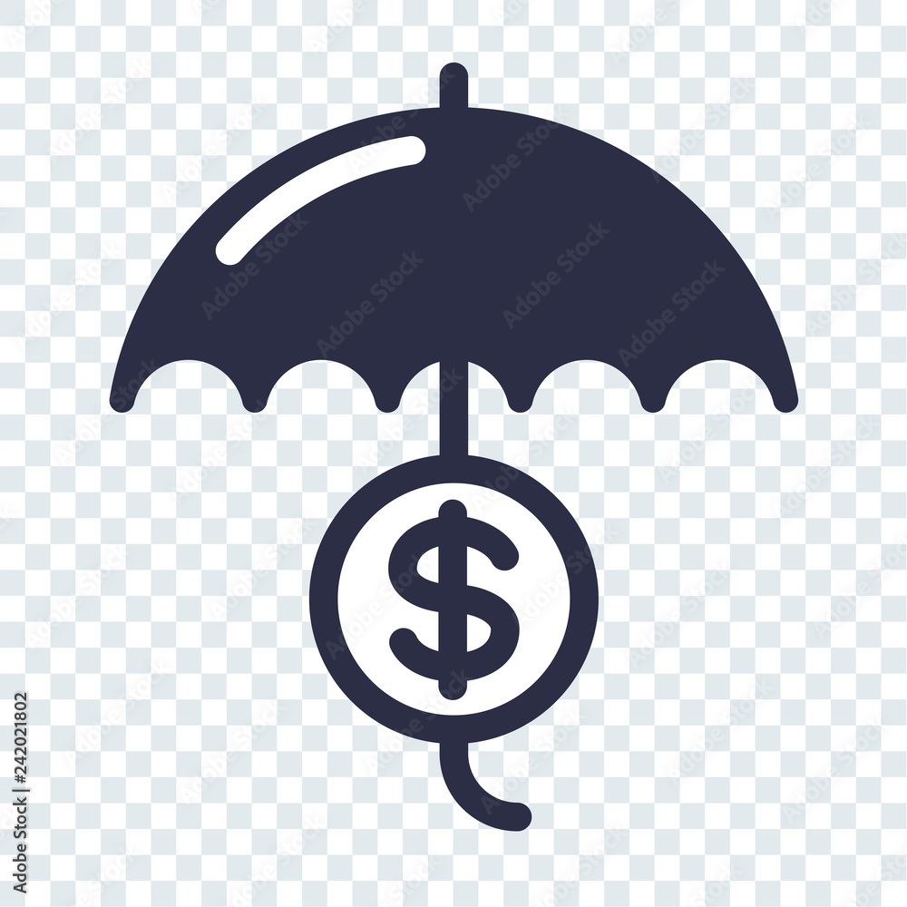 Fotografie Safe and secure  investment icon.