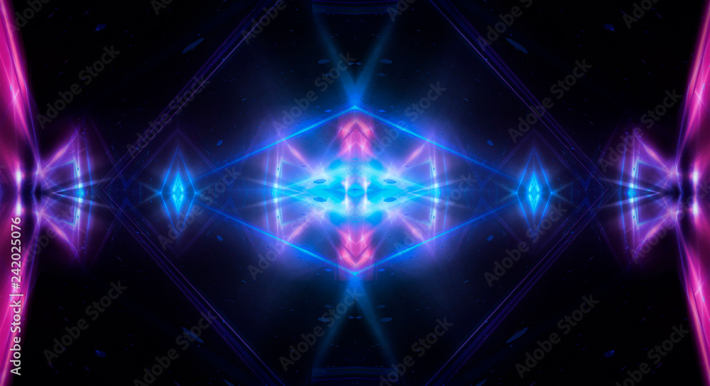 Neon lights background Neon lights background