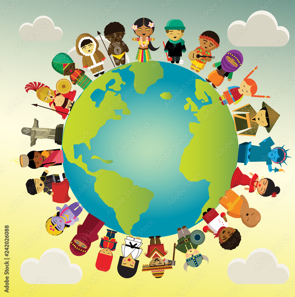People around the world People around the world