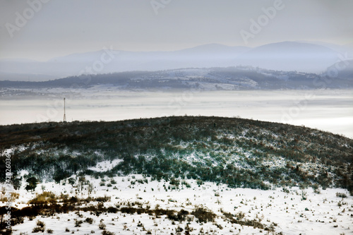Fototapeta Naklejka Na Ścianę i Meble -  Winter in Rural Place