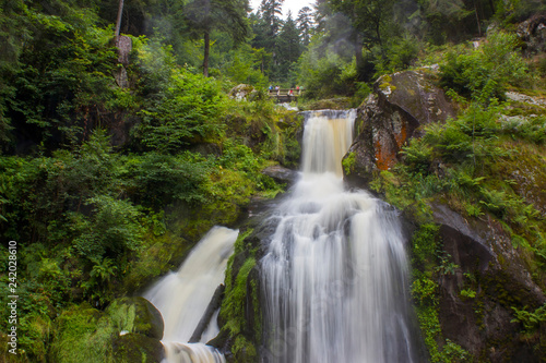 Triberg Falls in Black Forest region  Germany