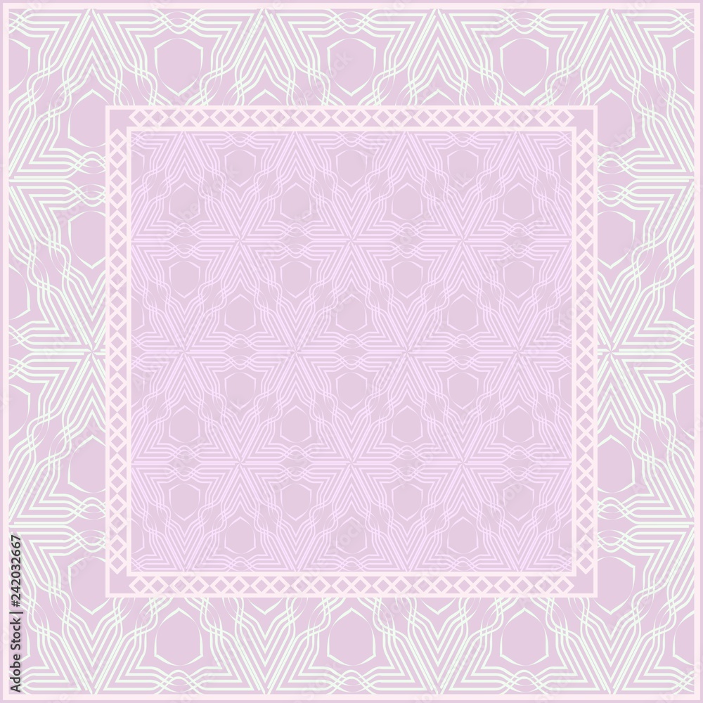 modern stylish geometry pattern art deco background. Luxury texture for wallpaper, invitation. Vector illustration .
