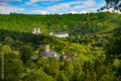 Kloster Arnstein und Schloss Langenau im Lahntal