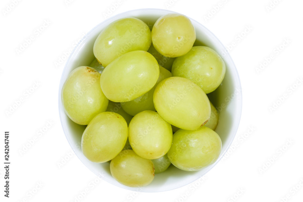 Trauben Frucht Weintrauben grün Früchte Obst von oben isoliert freigestellt Freisteller Trauben Frucht Weintrauben grün Früchte Obst von oben isoliert freigestellt Freisteller