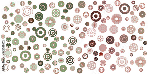 Abstract Colorful Circles