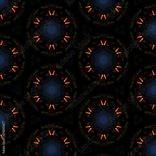 Muster. Azulejos Portugal. Türkische Verzierung Fliesen Mosaik, Porzellan. Keramik Geschirr, Folk-Print, Keramik Ethnischer Hintergrund, Tapete. - Vektorgrafik