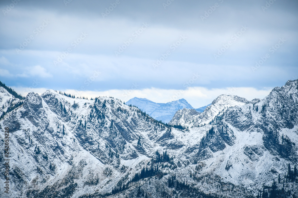 Mountaintop in Winter