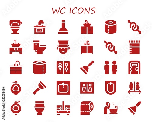  wc icon set