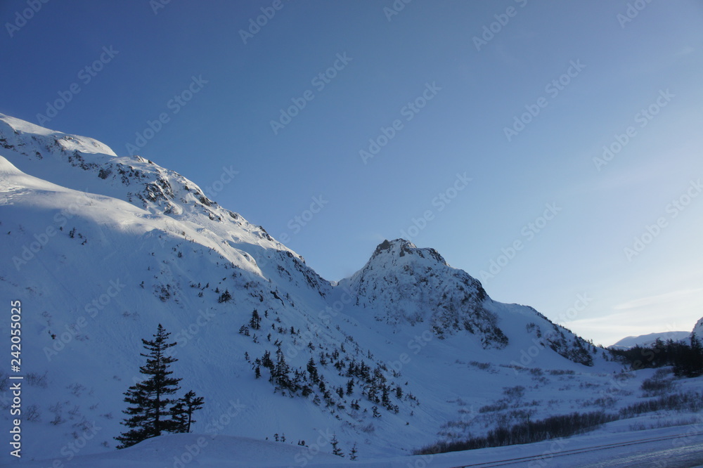 Fototapeta premium mountains in winter
