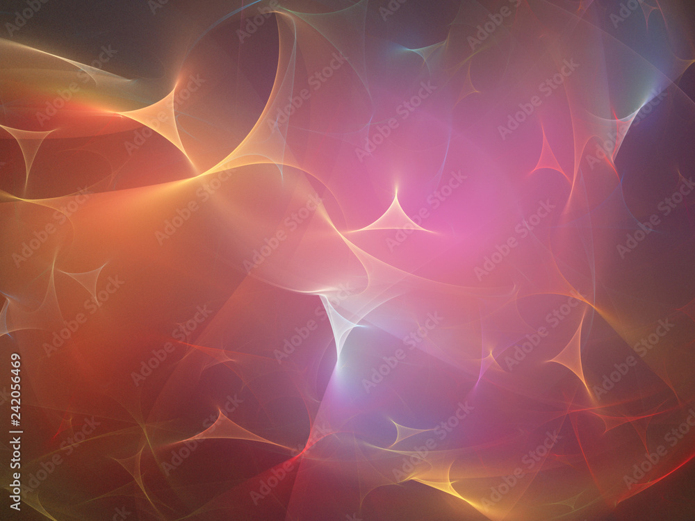 Abstract fractal background