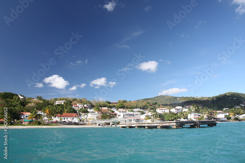 Martinique, abordage sur le ponton du Diamant