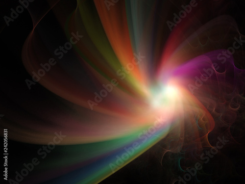 Abstract fractal background