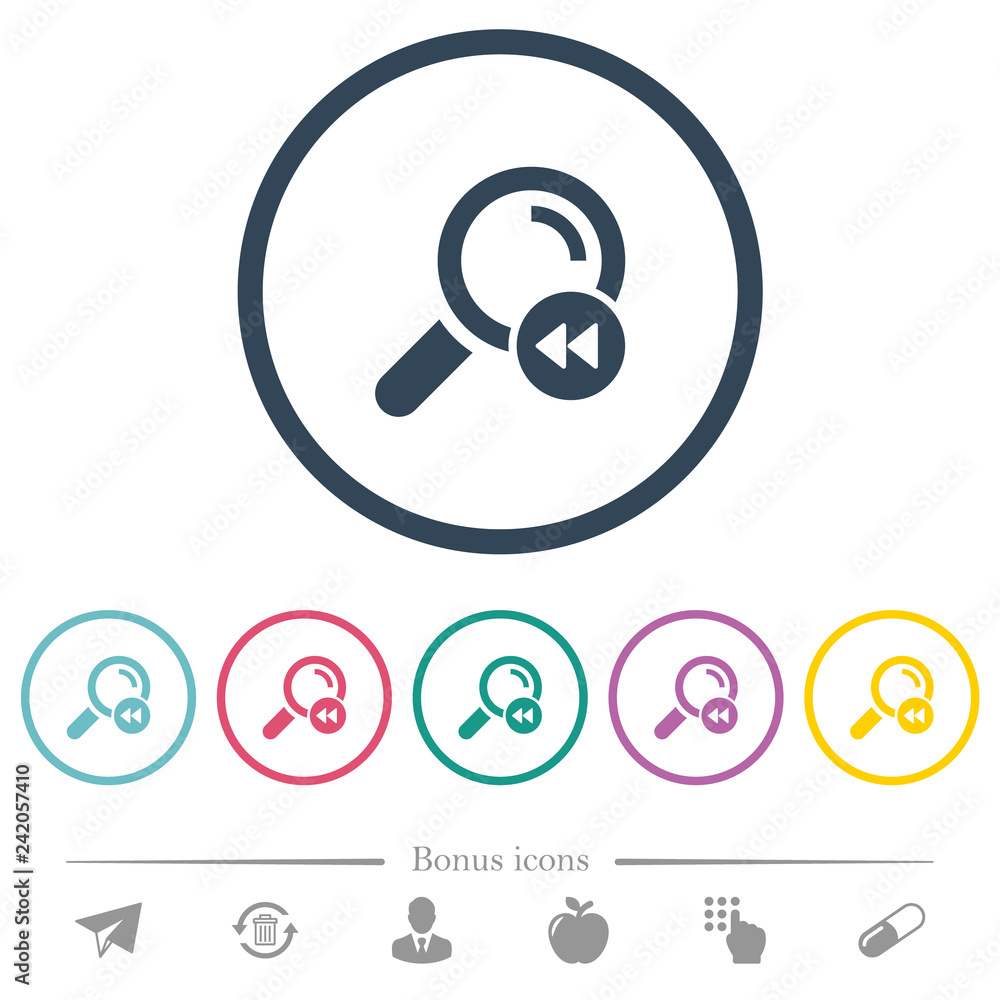 Find first search result flat color icons in round outlines Find first search result flat color icons in round outlines