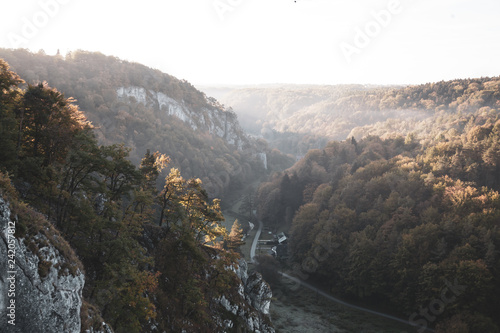 Obraz na płótnie Viewpoint in Ojcowski National Park w salonie