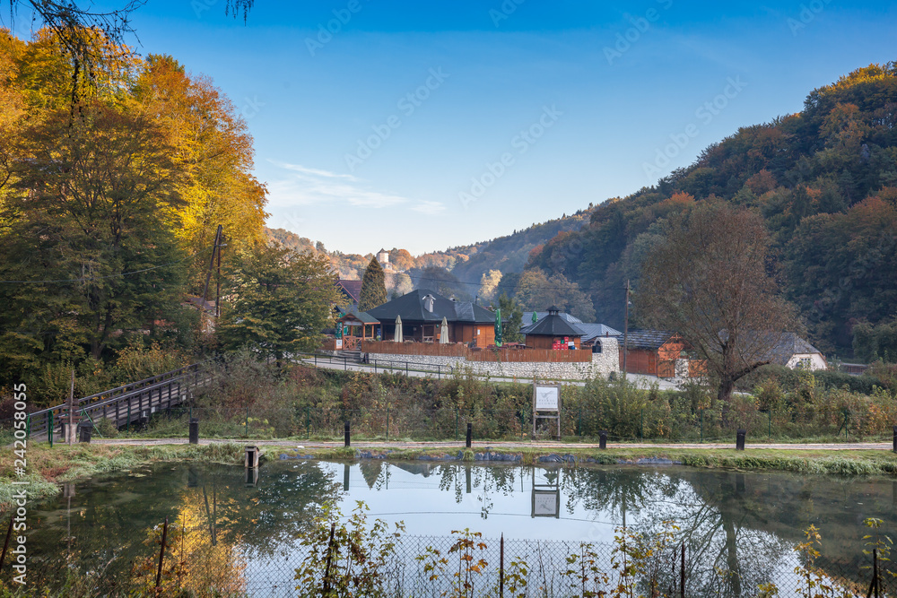 Slow food in village center