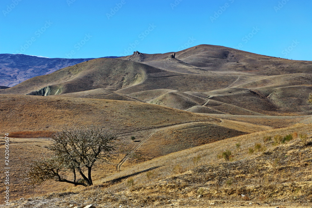 Mountain landscape from Siyazan region of Azerbaijan Mountain landscape from Siyazan region of Azerbaijan