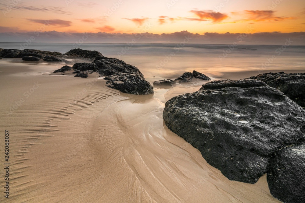 Obraz premium Outgoing tide