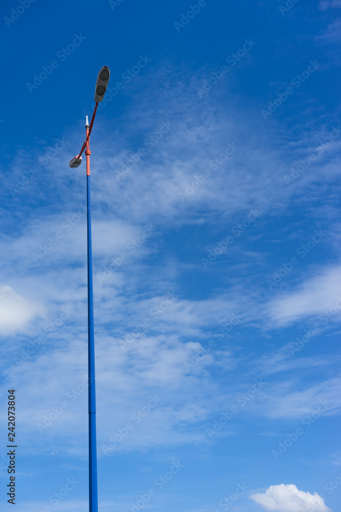 lantern with blue sky background lantern with blue sky background
