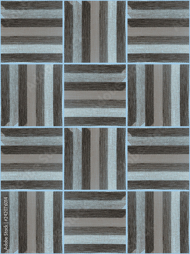 ..The pattern of fragments striped fabric