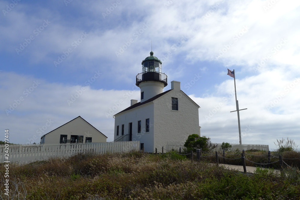 Old Point Loma Lighthouse of Cabrillo National Monument