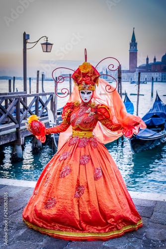 Venice, Italy - Carnival in Piazza San Marco