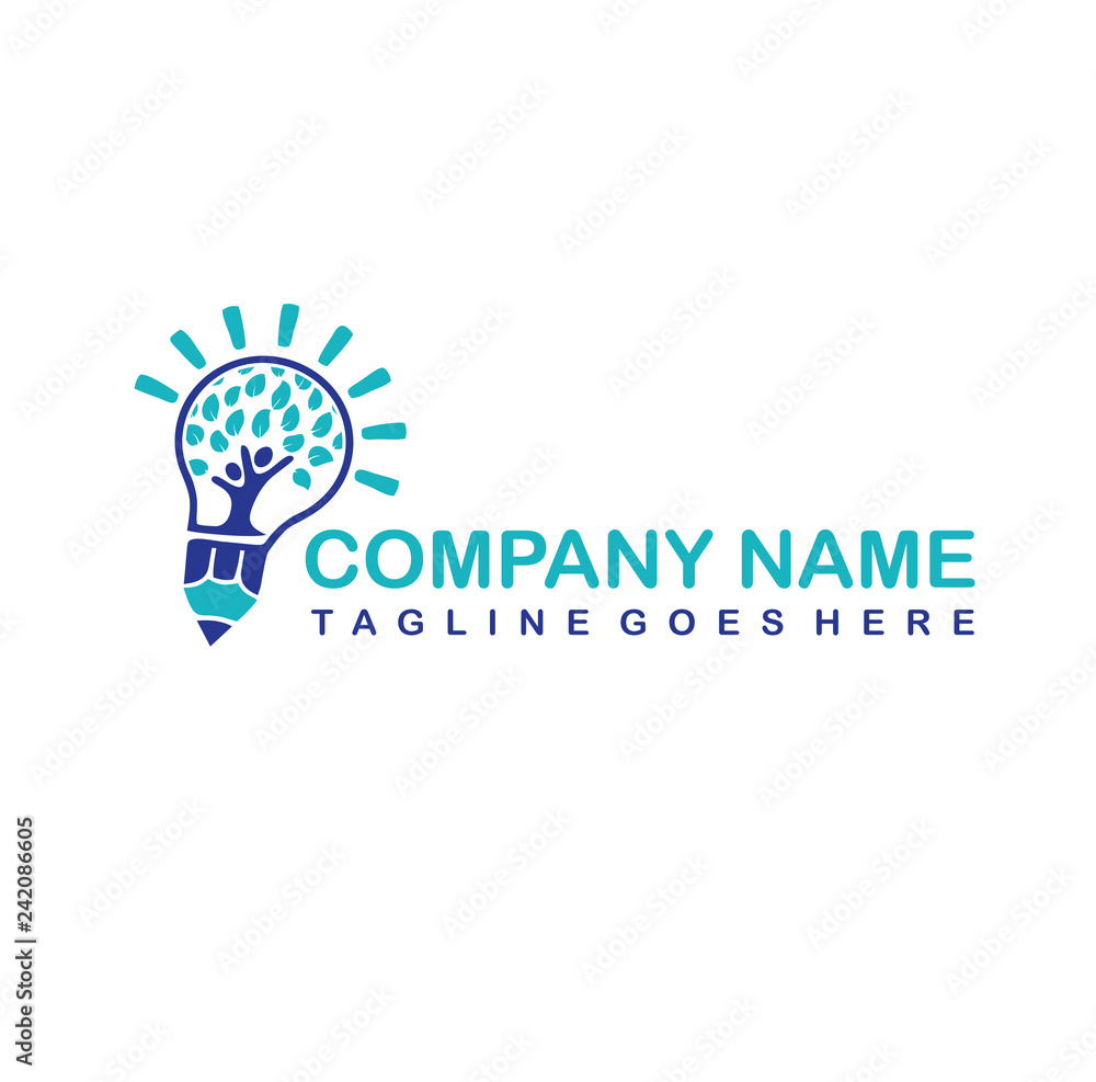 tree people in lamp logo tree people in lamp logo