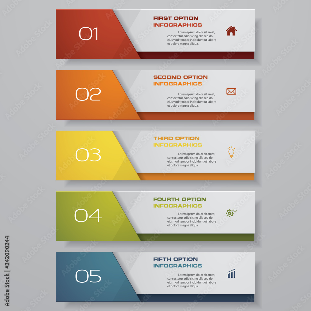 Design clean number banners template/graphic or website layout. Vector. Design clean number banners template/graphic or website layout. Vector.